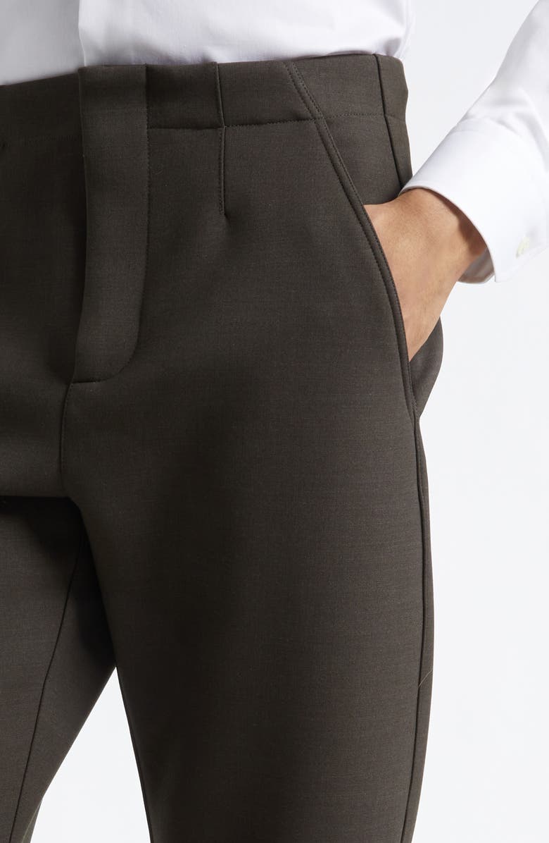 Jacquemus Le Pantalon Gardian Pinched Pants, Alternate, color, Dark Khaki