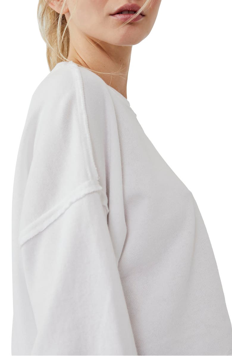 FP Movement by Free People Cut it Out Crop Sweater, Alternate, color, 