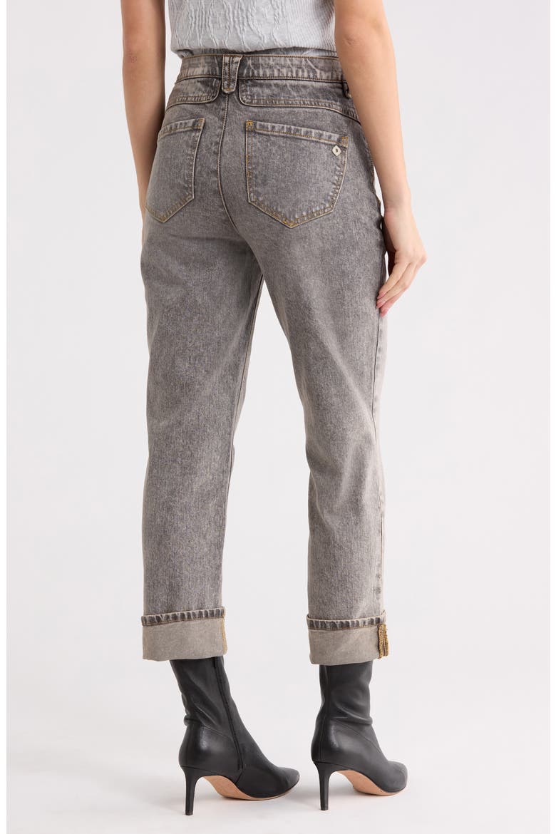 AbSolution Crop Jeans, Alternate, color, TINTED BROWN