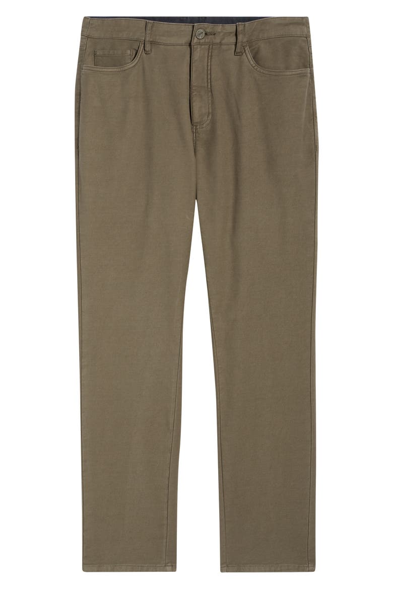 XC Flex® Stretch Straight Leg 5-Pocket Pants, Alternate, color, OLIVE