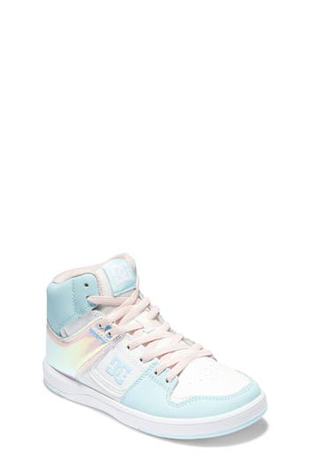 Dc Shoes Kids' Cure High-top Sneaker In Pink