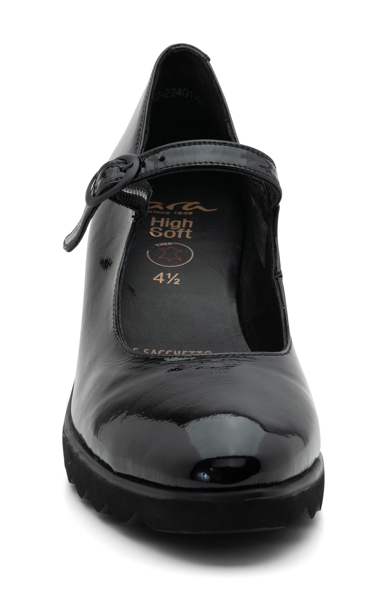 ara Olive Mary Jane Wedge, Alternate, color, 