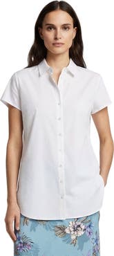 Lords of Harlech Womens Short Sleeve Linen Shirt
