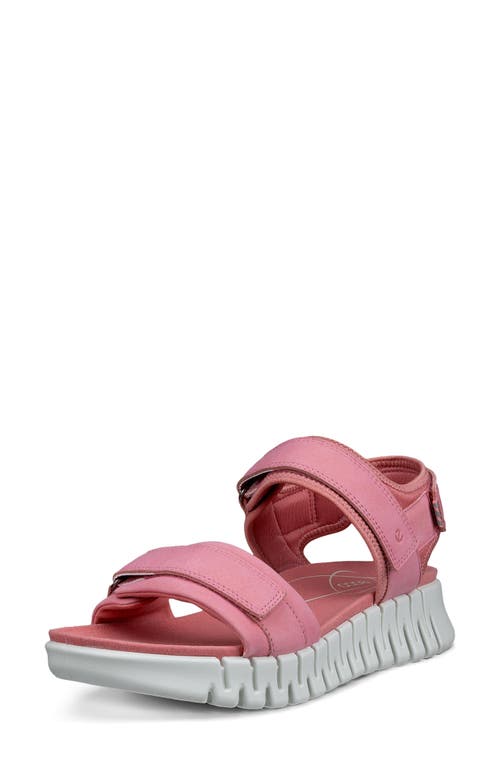 Ecco Gruuv Sol Sandal In Old Rose