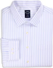 Brooks Brothers Big & Tall Non-Iron Striped Dress Shirt