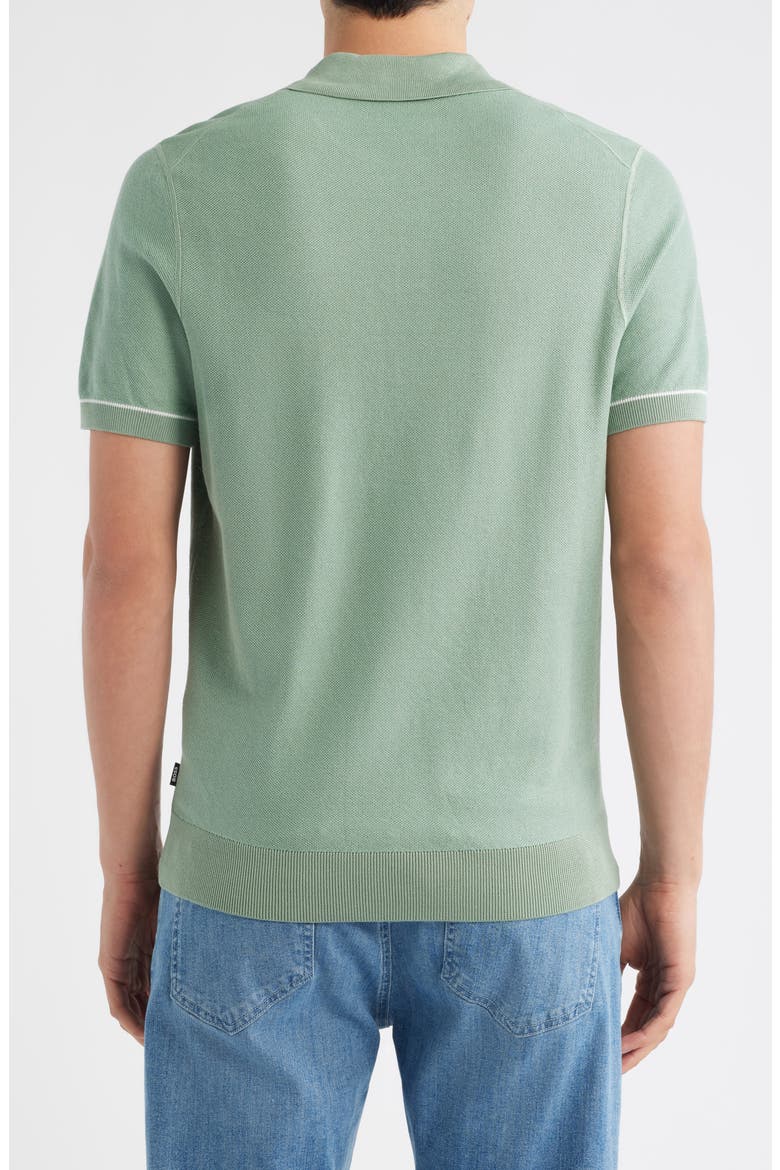 Jianluca Johnny Collar Polo, Alternate, color, OPEN GREEN