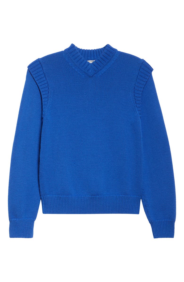 Emilia Wickstead Kit Merino Wool Sweater, Alternate, color, Cobalt Blue