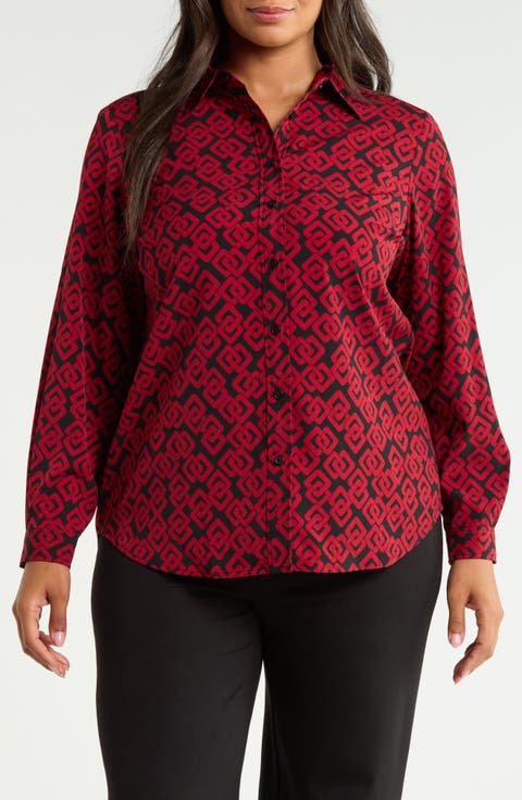 Printed Utility Shirt