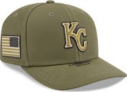 New Era Men's New Era  Olive Kansas City Royals 2026 Armed Forces Day 9SEVENTY Adjustable Hat