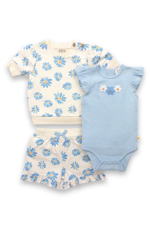 Bodysuit, Top & Shorts Set (Baby)