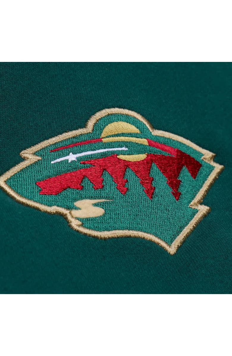 Mitchell & Ness Men's Mitchell & Ness Green Minnesota Wild Team Legacy Hoodie, Alternate, color, Green
