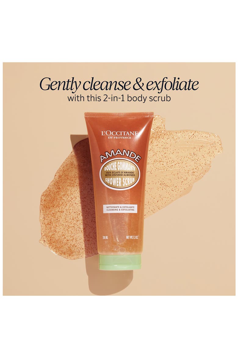 Almond Shower Scrub, Alternate, color, NO COLORDNU