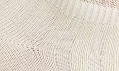 Casa Clara Bow Crew Socks In White