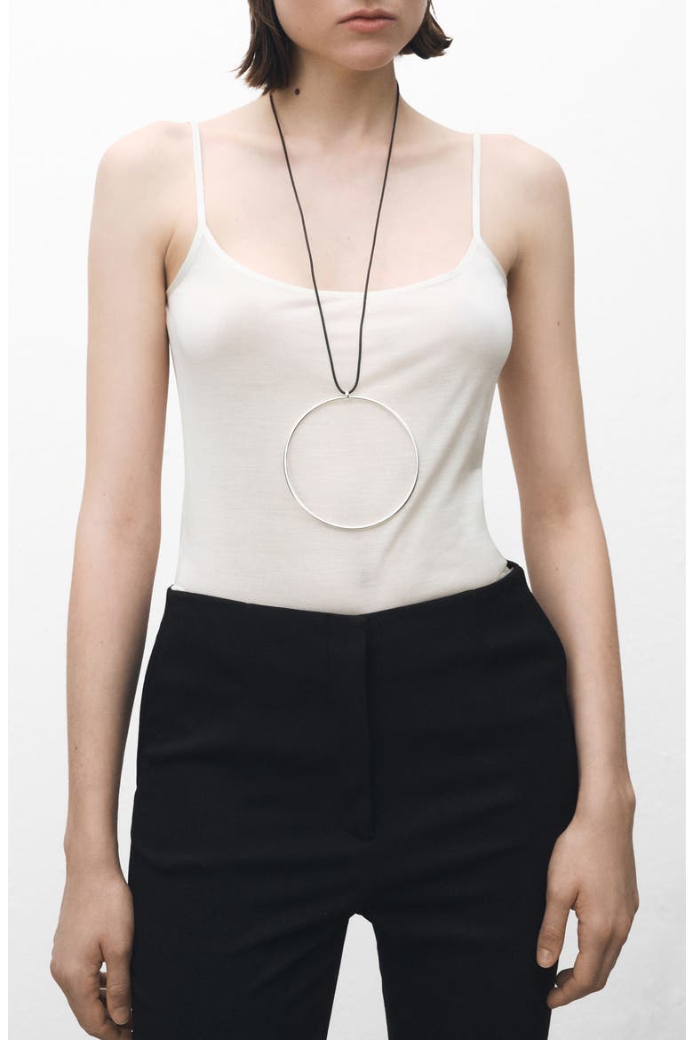 Silk Camisole, Main, color, OFF WHITE