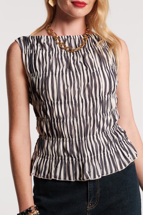 Jane Top Stripe