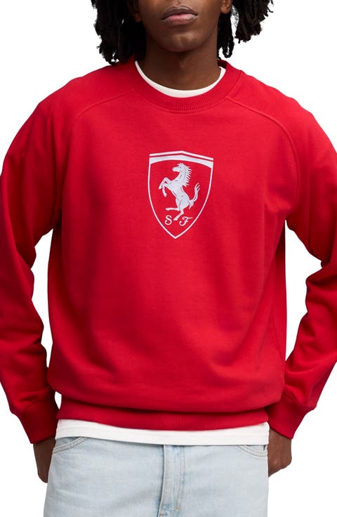 Scuderia Ferrari Sportswear Shield Crewneck Sweatshirt