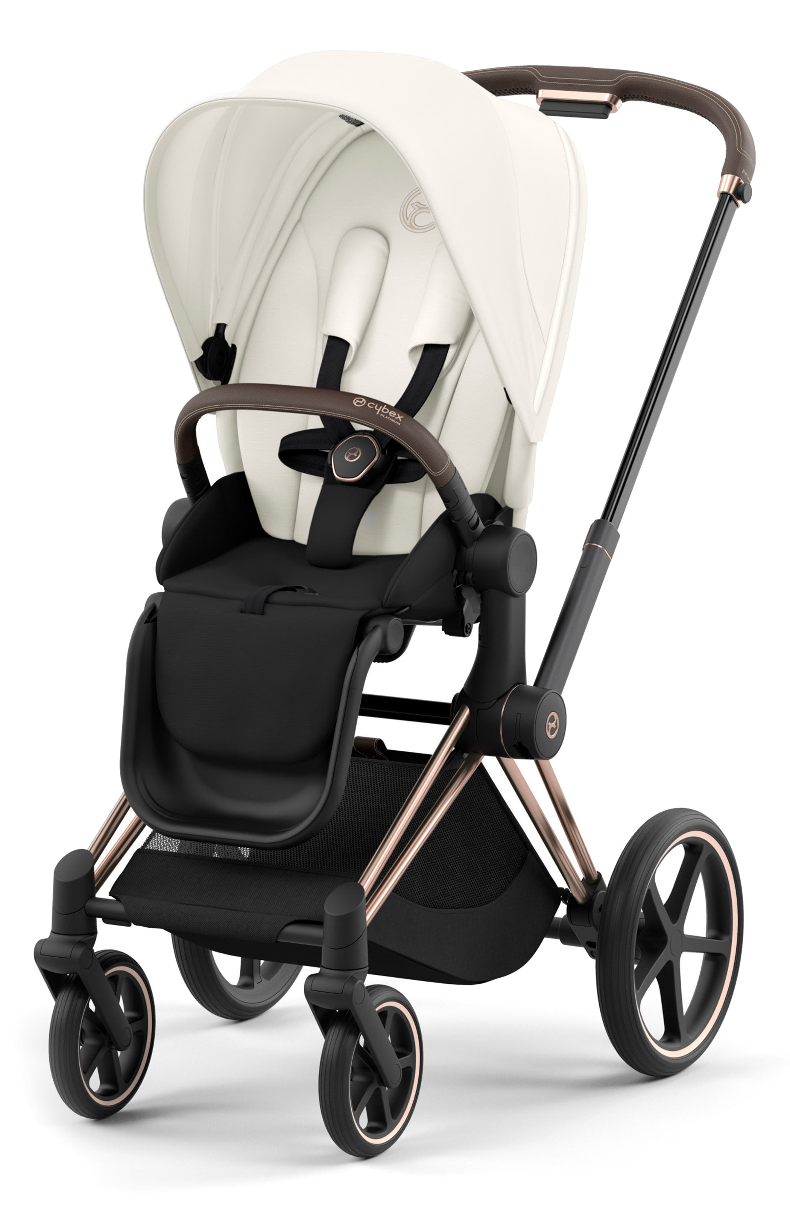 CYBEX Priam 4 Stroller in Off White 