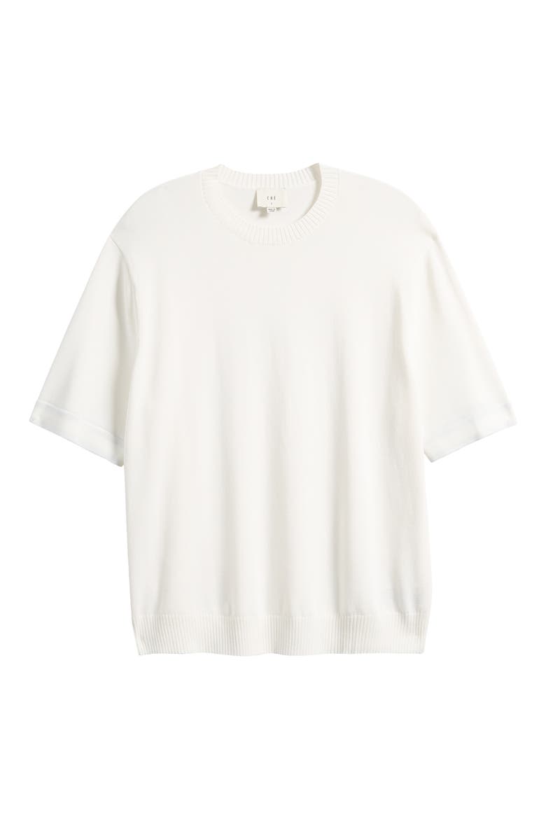 Baller Knit T-Shirt, Main, color, IVORY- 10