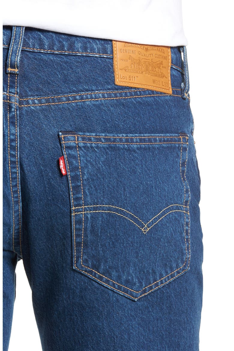 Levi's® 511™ Slim Fit Jeans, Alternate, color, DANZA STONE