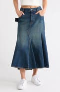 Marc Jacobs Paneled Denim Skirt