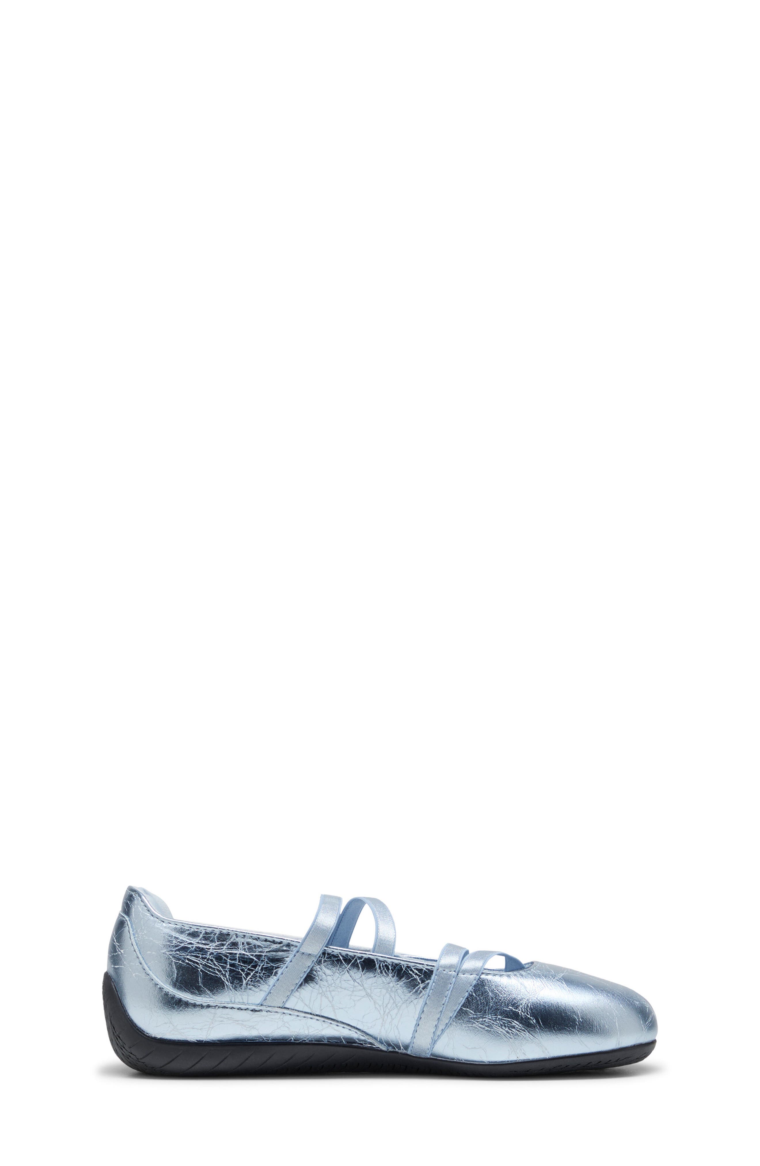 Kids' Speedcat Ballet Lustre Sneaker, Alternate, color, SEA ILLUSION/ PUMA SILVER