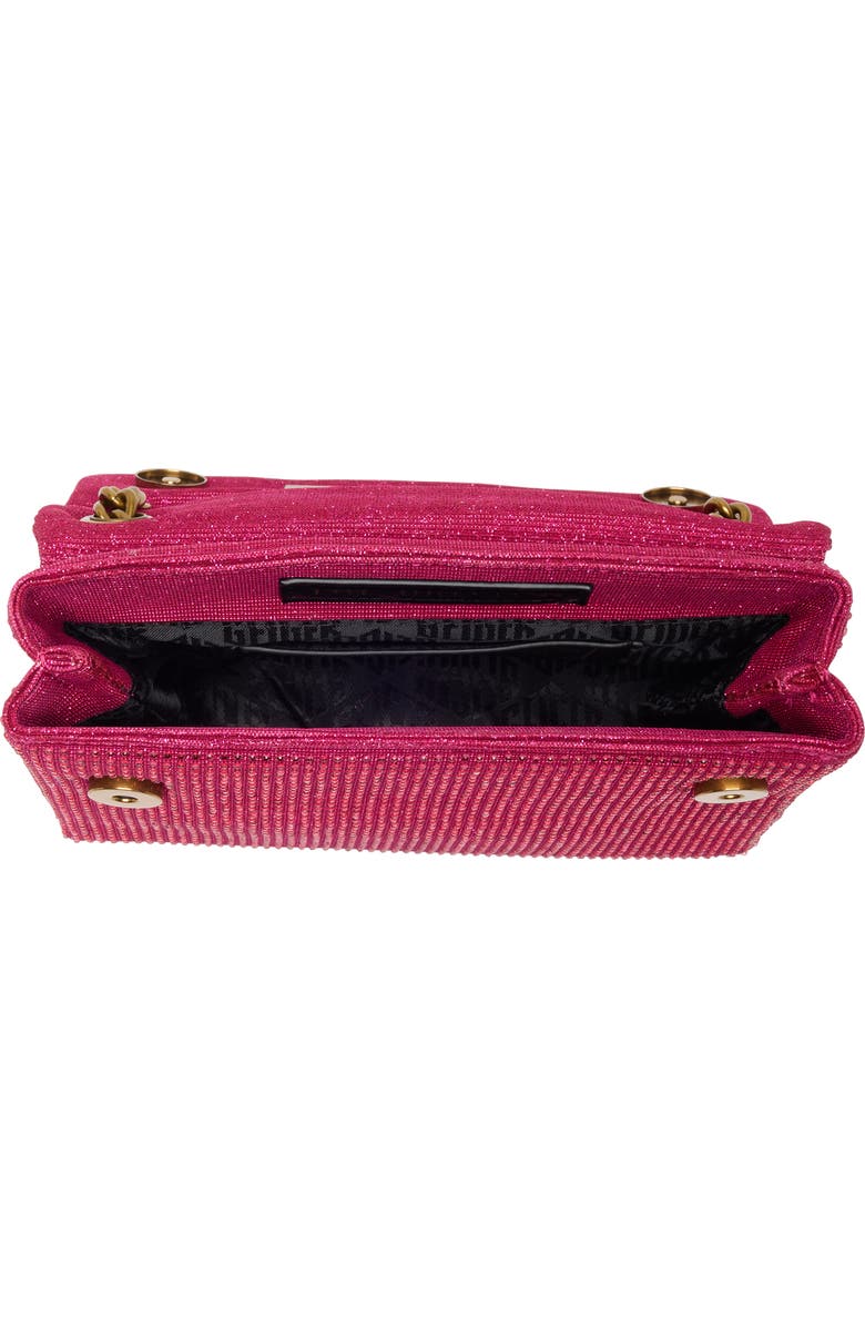 Kurt Geiger London Brixton Mini Plate Rhinestone Crossbody Bag, Alternate, color,