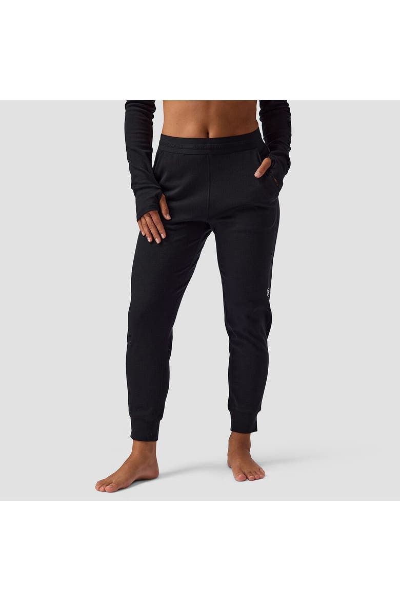 Cedars Rws Merino Mid-Wt Baselayer Jger Bottom - Women's, Main, color, Black
