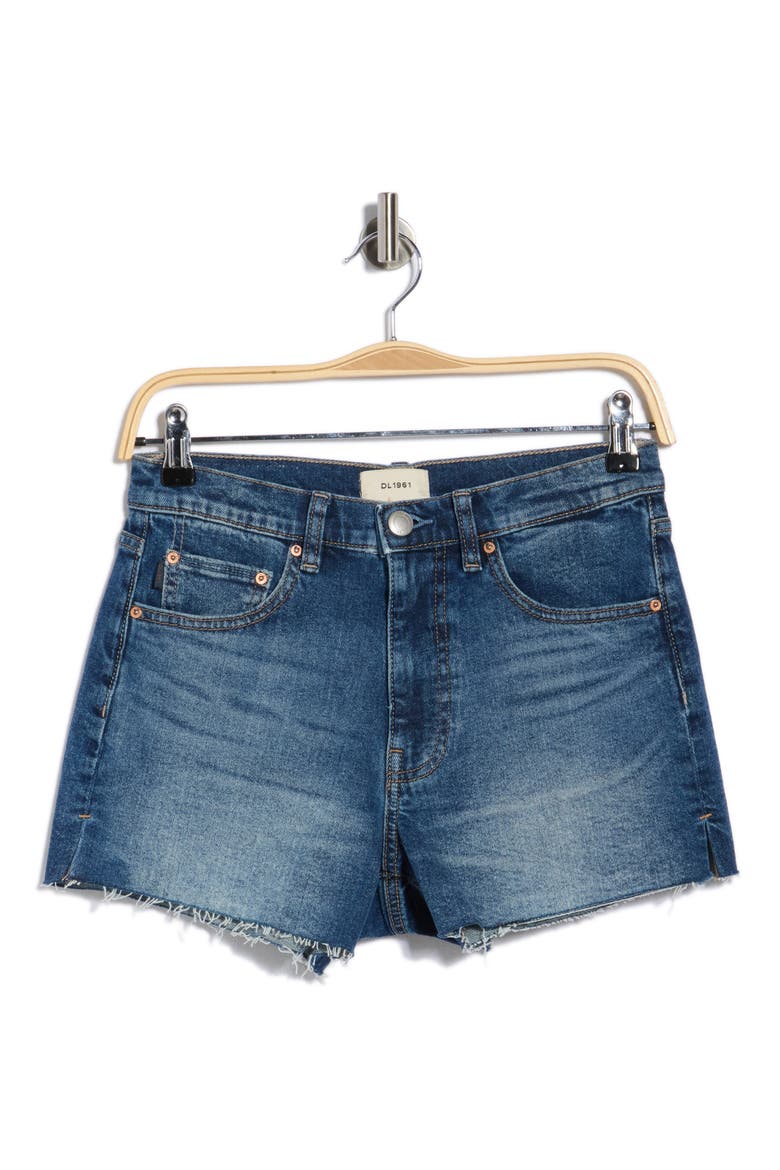 Zoie Denim Shorts, Alternate, color, ENDLESS SEA