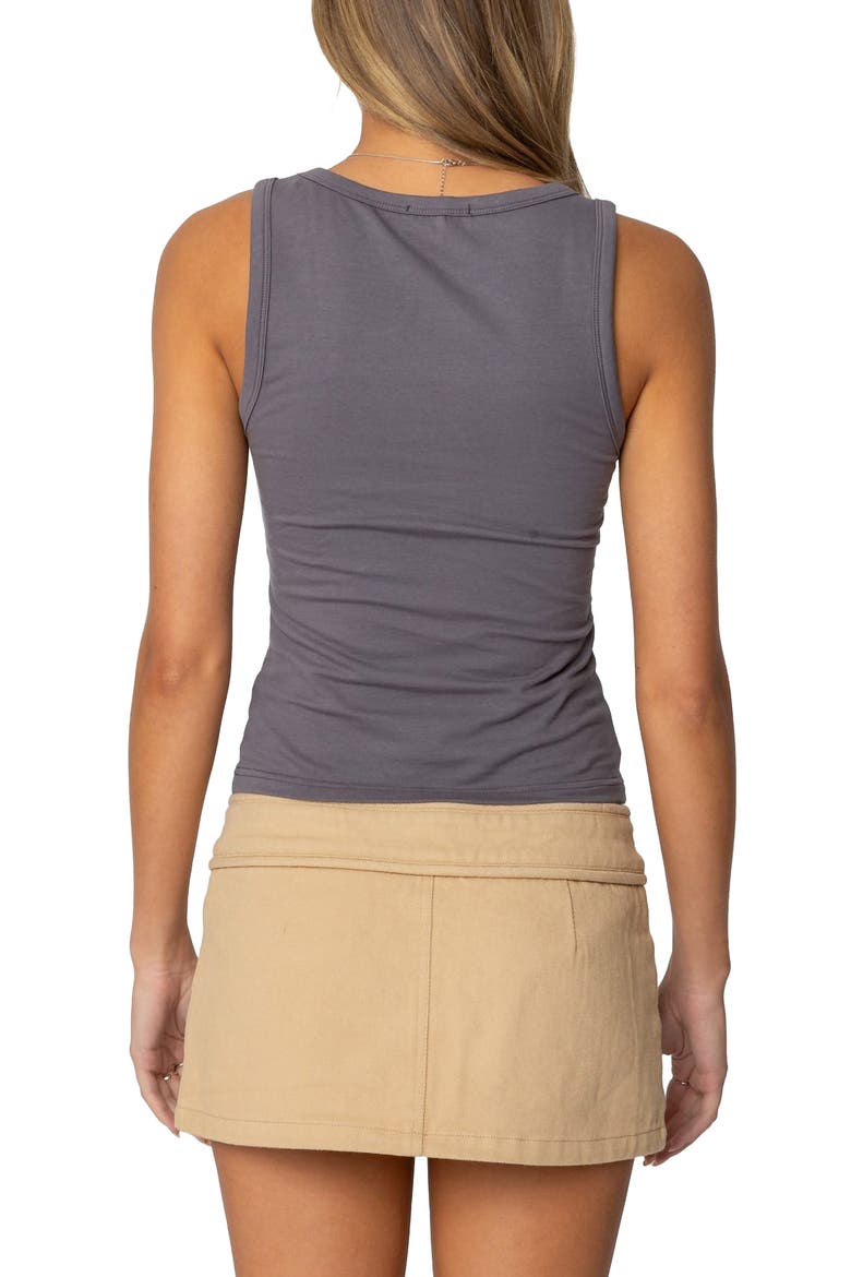 Mindie 98 Appliqué Tank, Alternate, color, DARK-GRAY