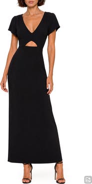 BY DESIGN Anjelina Slinky Cutout Maxi Dress