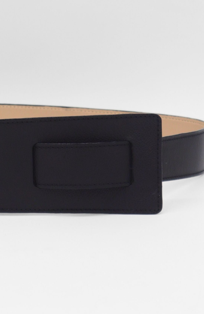 STIVALI NEW YORK Sonia Knot Tie Leather Belt, Alternate, color, 