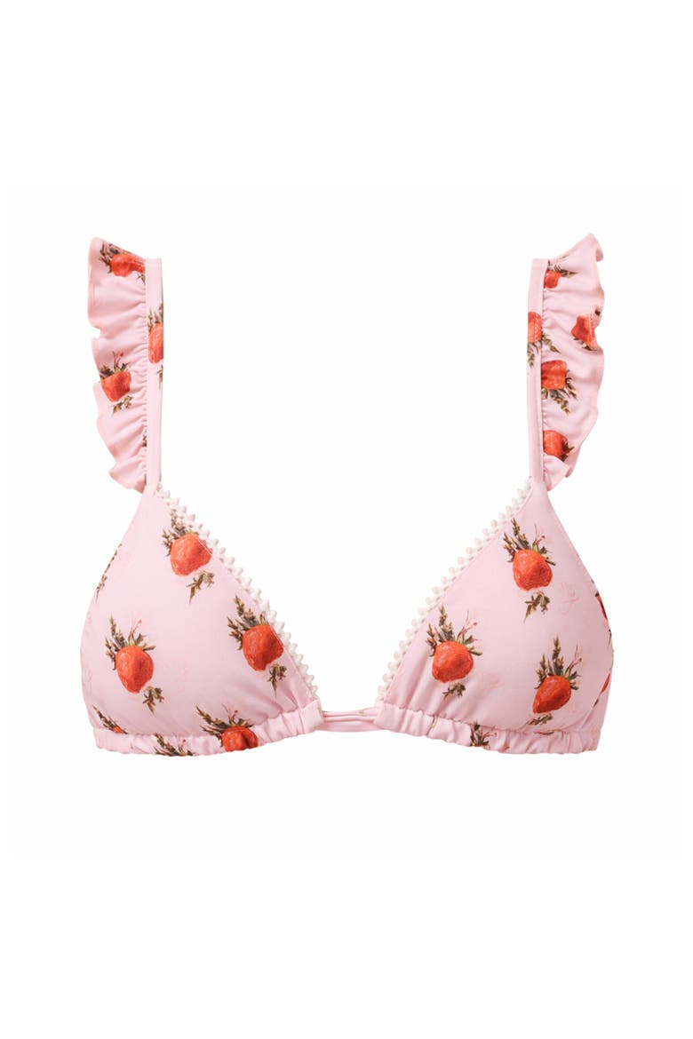 Strawberry Milk Bikini Top, Main, color, Pink