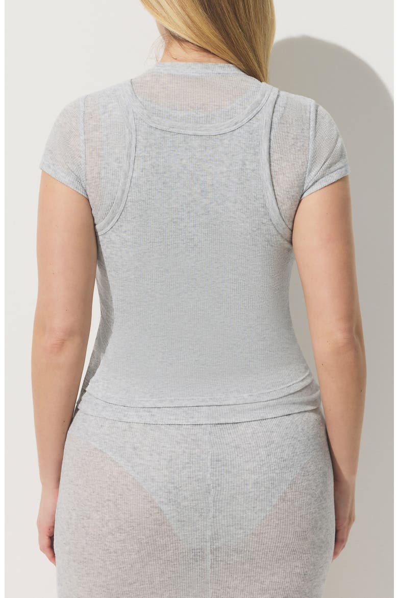 Sheer Rib Tank, Alternate, color, LIGHT HEATHER GREY