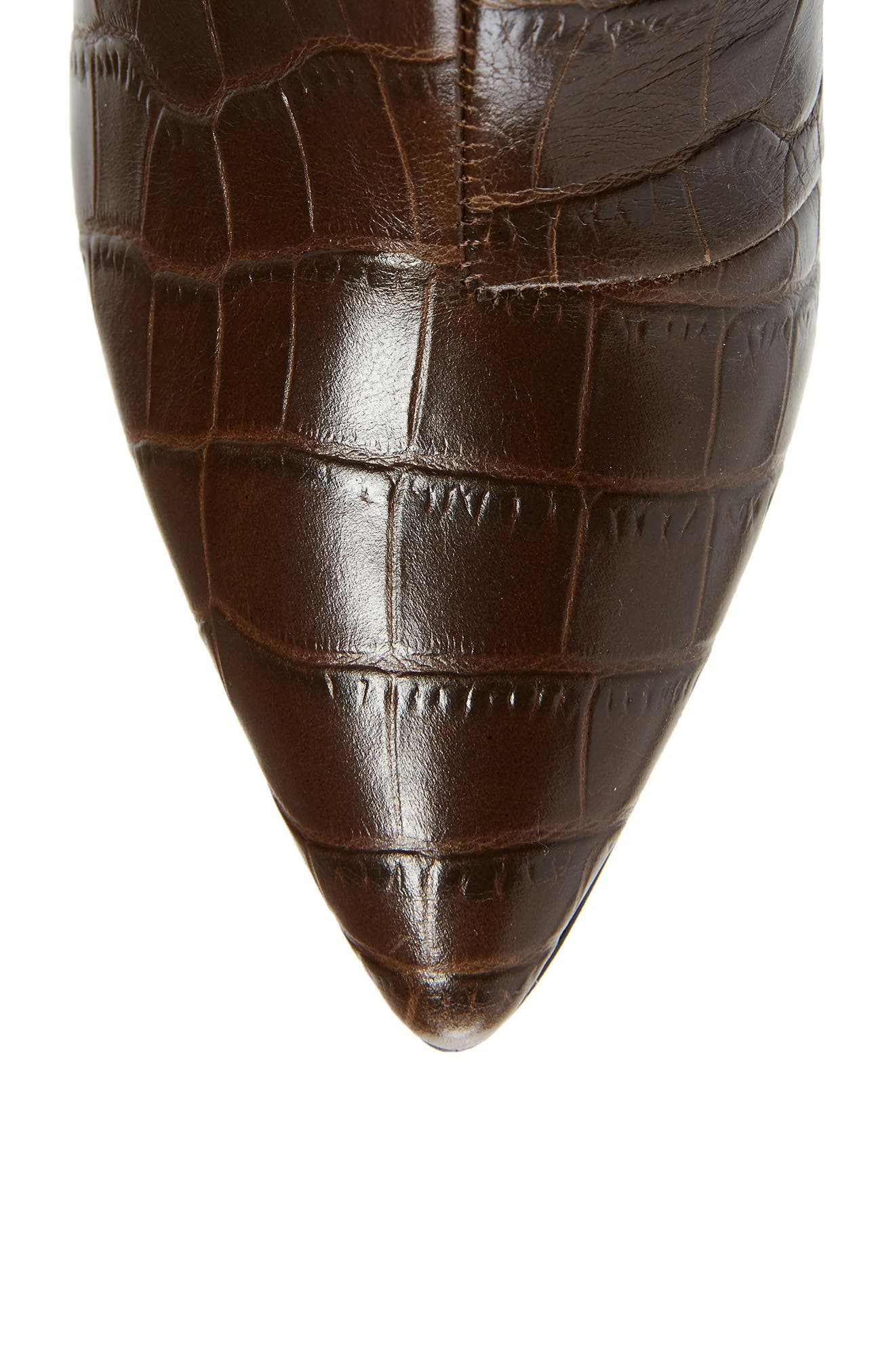 Bickley Quilted Tall Boot, Alternate, color, BROWN CROC