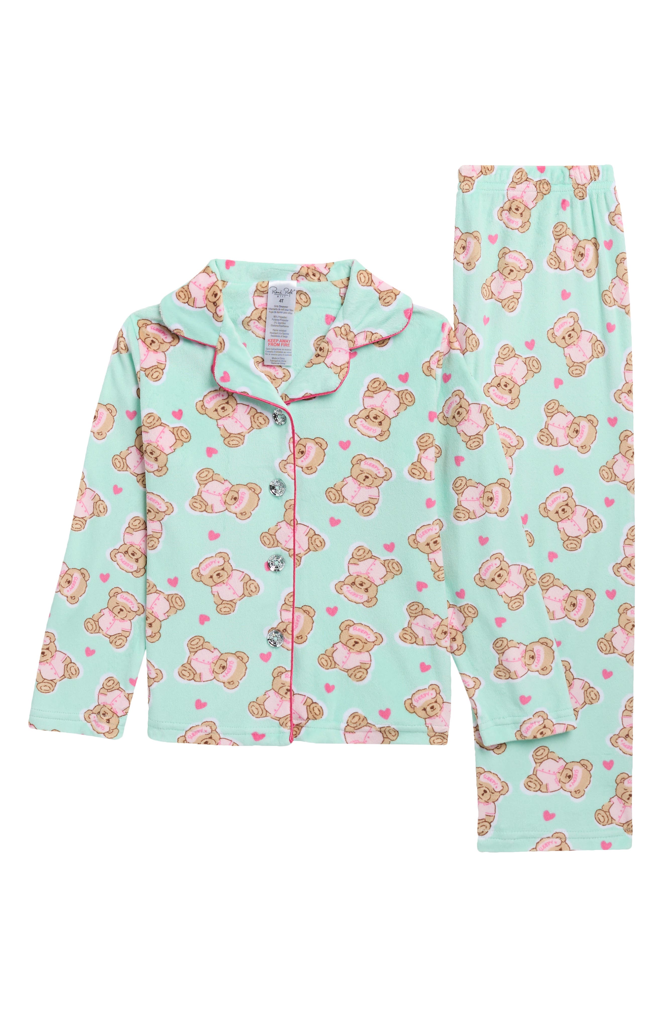 Kids' Velour Encore 2-Piece Pajamas