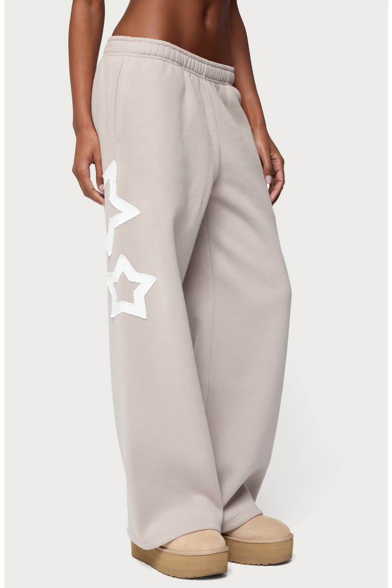 Starly Straight Leg Sweatpants, Alternate, color, GRAY