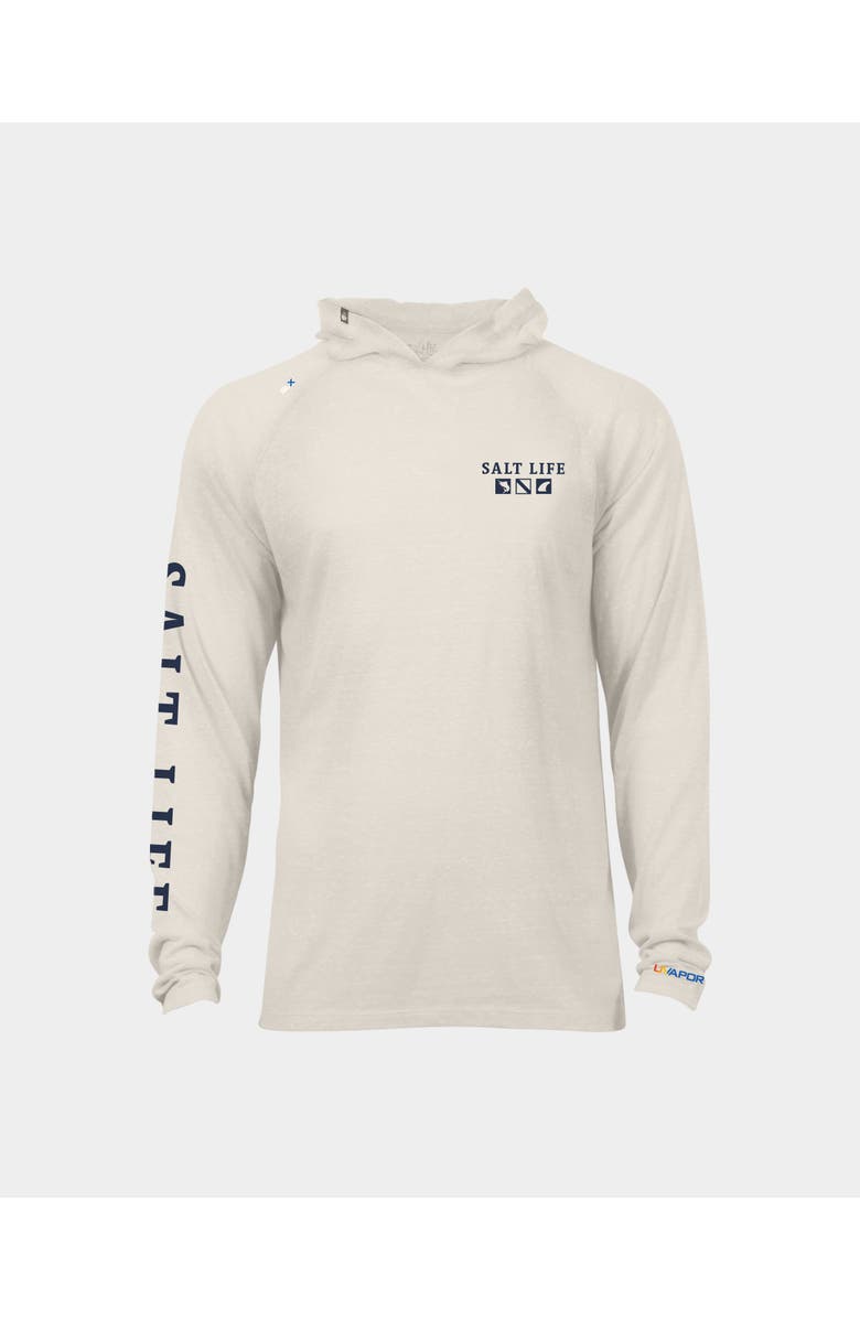 Salt Life Angler Tactics Lightweight Performance Hoodie, Main, color, 