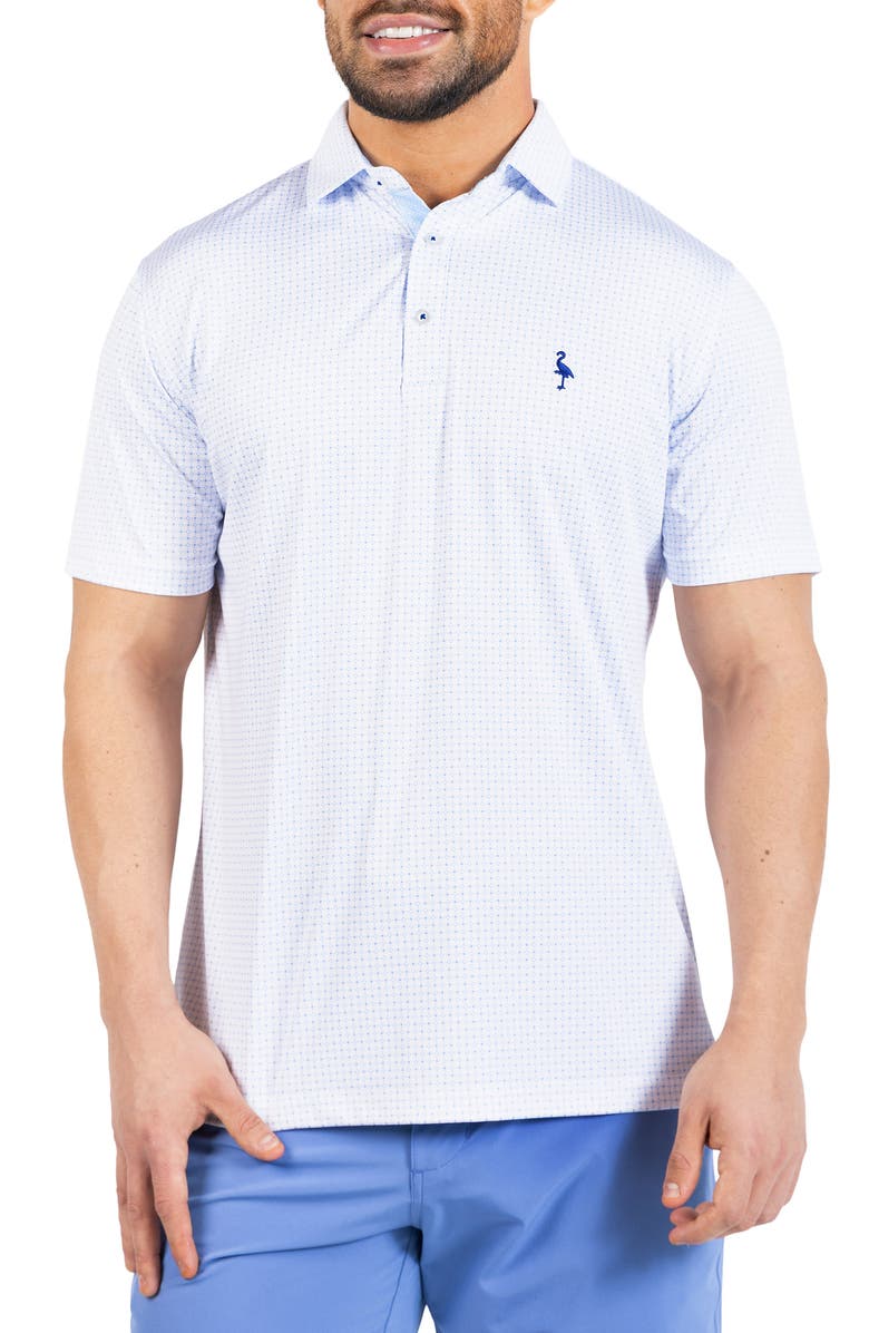 TailorByrd The Perfect Tailored Performance Polo, Main, color, White