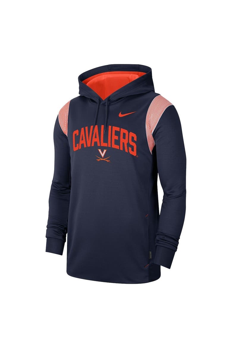 Men's Nike Navy Virginia Cavaliers 2022 Game Day Sideline Performance Pullover Hoodie, Alternate, color, Navy