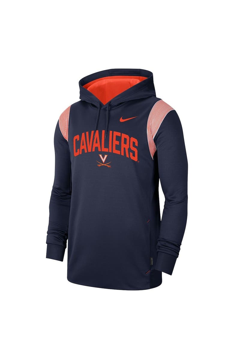 Nike Men's Nike Navy Virginia Cavaliers 2022 Game Day Sideline Performance Pullover Hoodie, Alternate, color, 