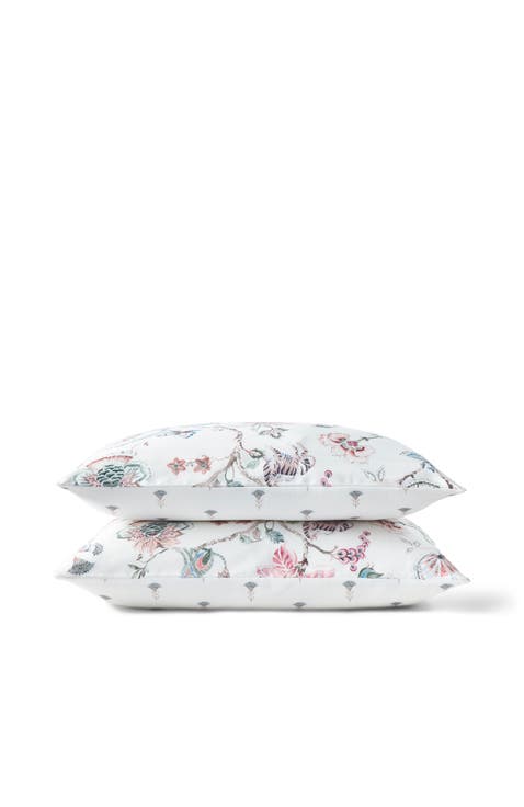 Tropical Floral Luxury Cotton Sateen Reversible Pillowcase Pairs