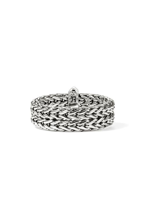 John Hardy Icon Link Ring In Metallic
