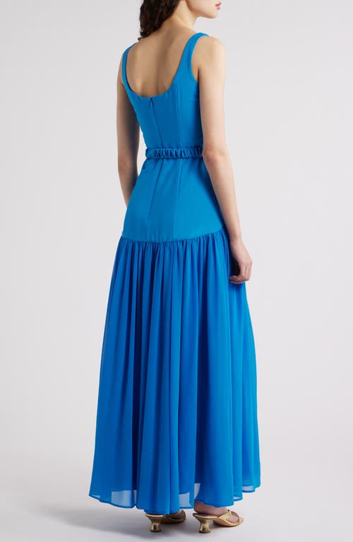 HUTCH HUTCH DROP WAIST SLEEVELESS MAXI DRESS