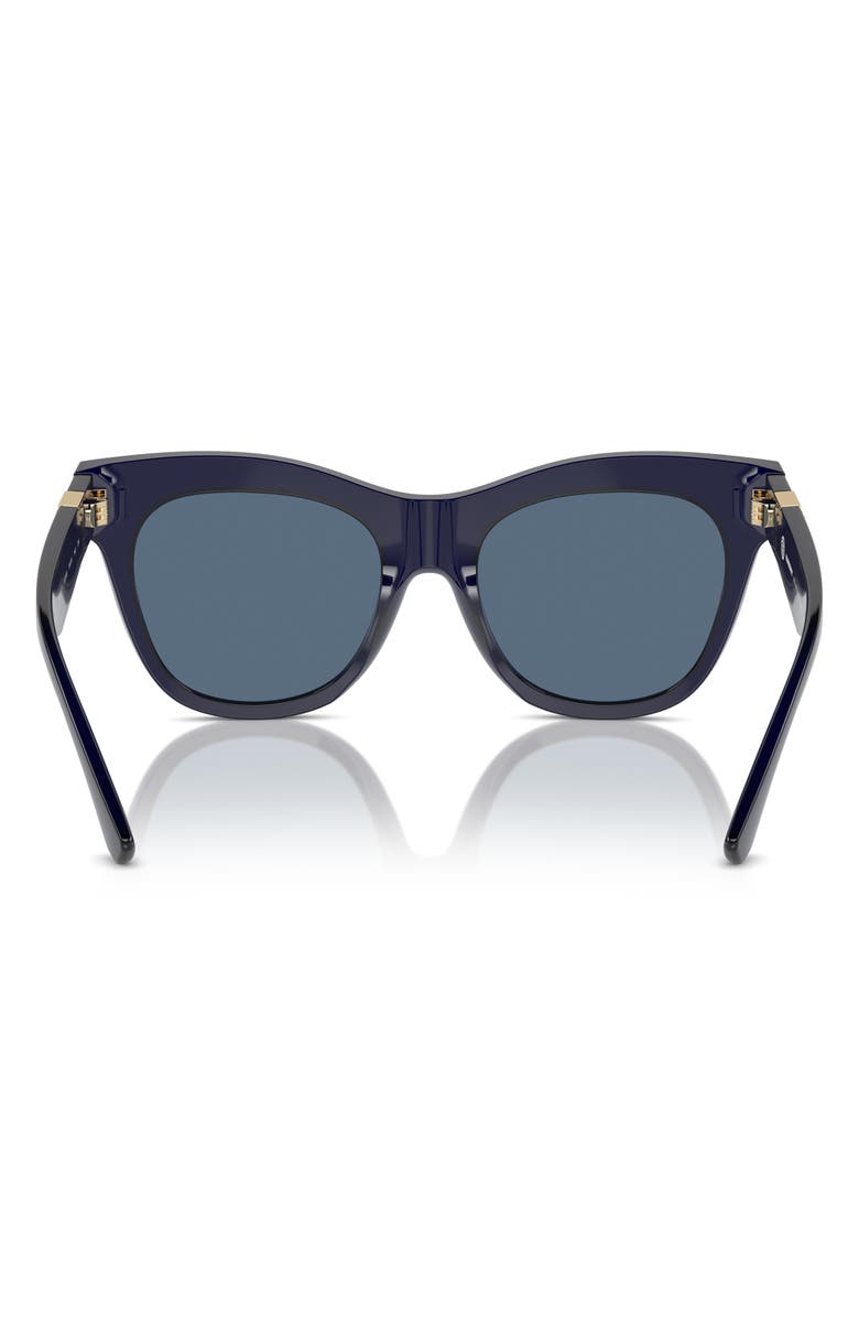 Burberry Evolution 54mm Cat Eye Sunglasses, Alternate, color, Blue