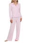 Coffee Club Waffle Knit Pajamas