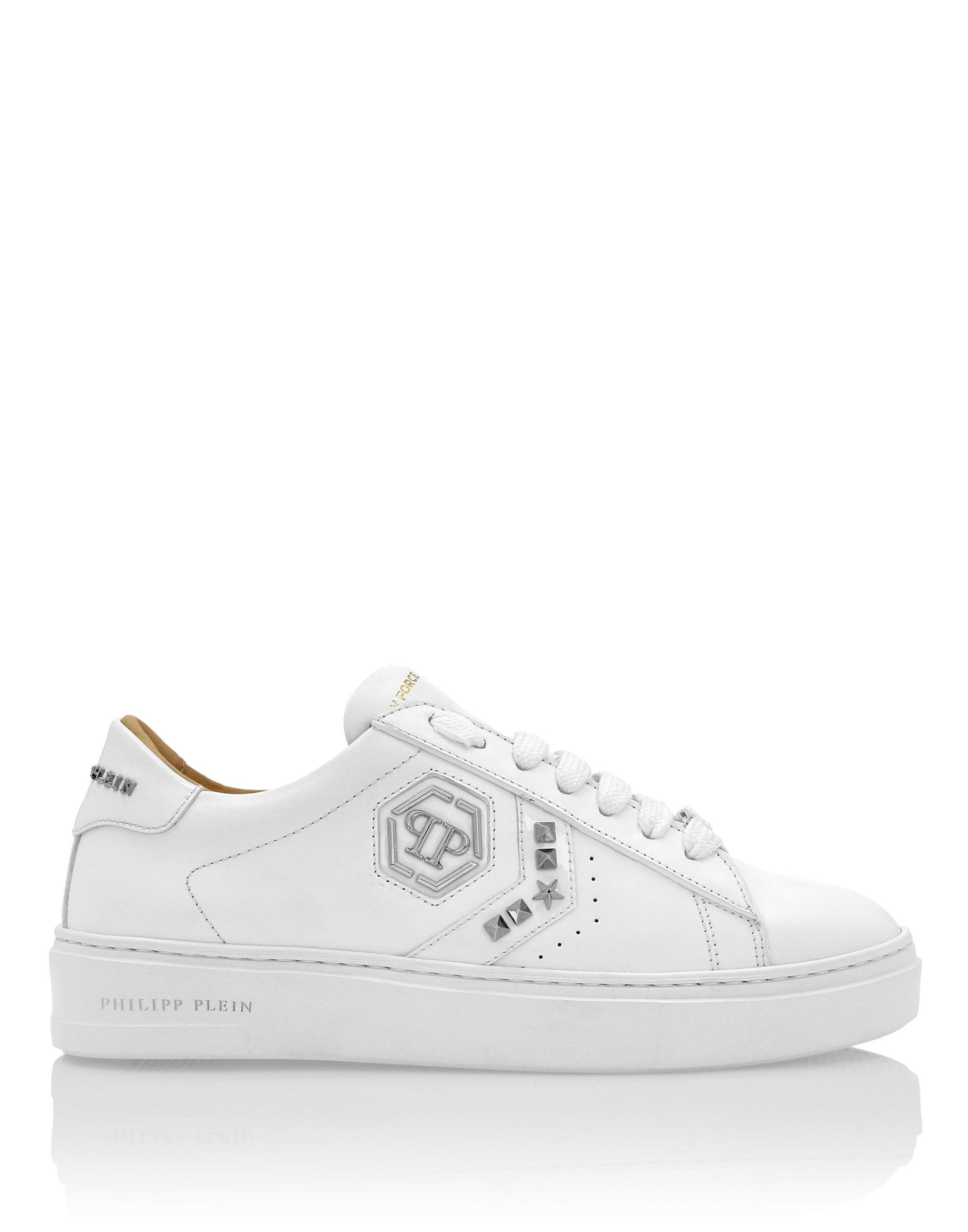 Low-Top Sneakers Arrow Force Women, Alternate, color, white/white