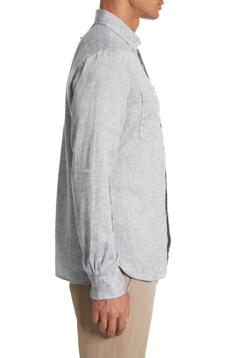Todd Snyder Linen Shirt, Alternate, color, 