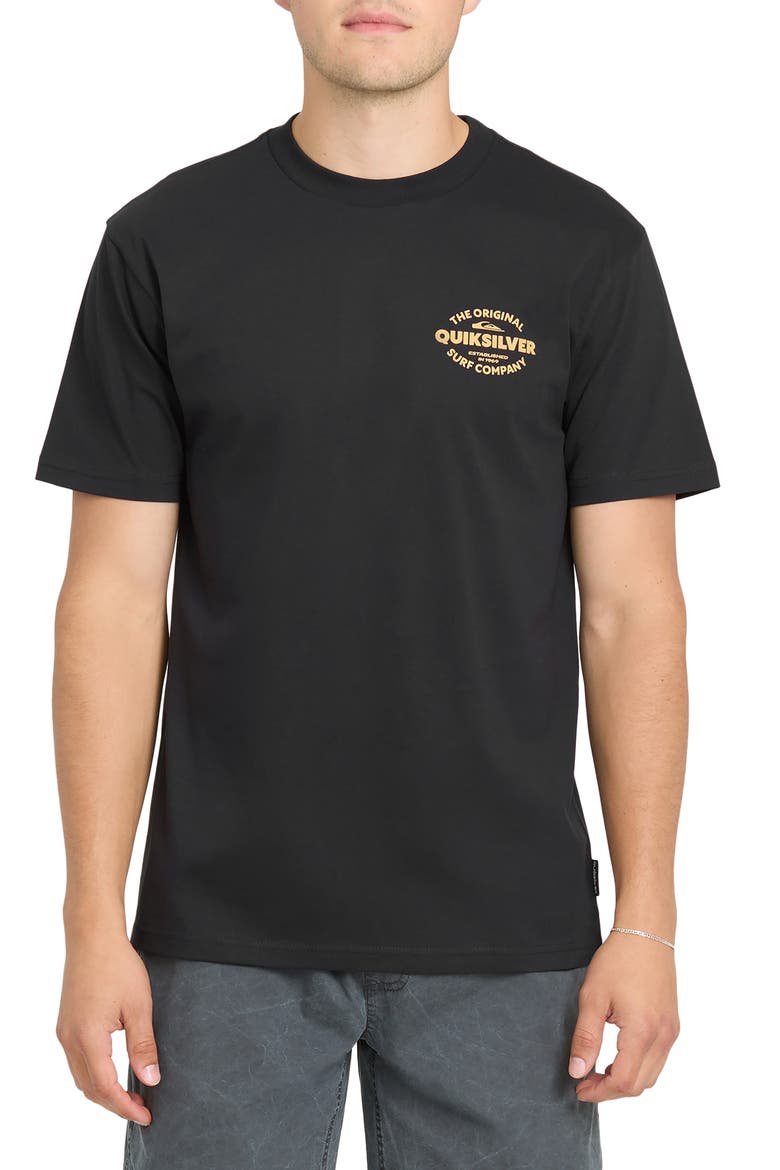 The Shed Short Sleeve Graphic T-Shirt, Main, color, BLACK