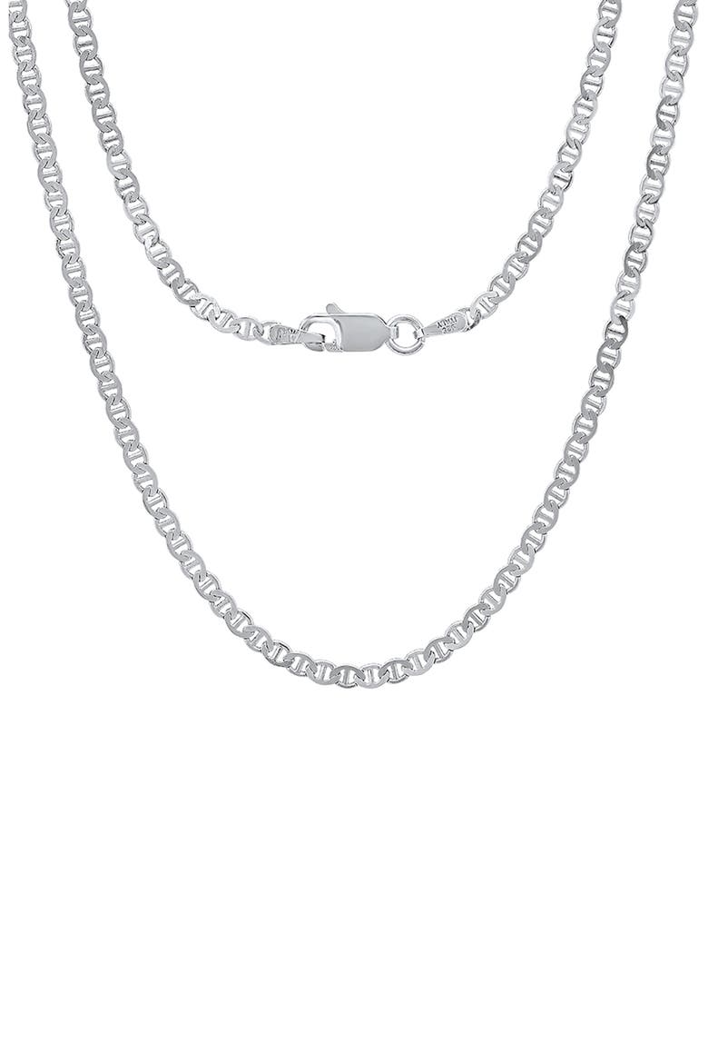 Sterling Silver Mariner Chain Necklace, Main, color, SILVER