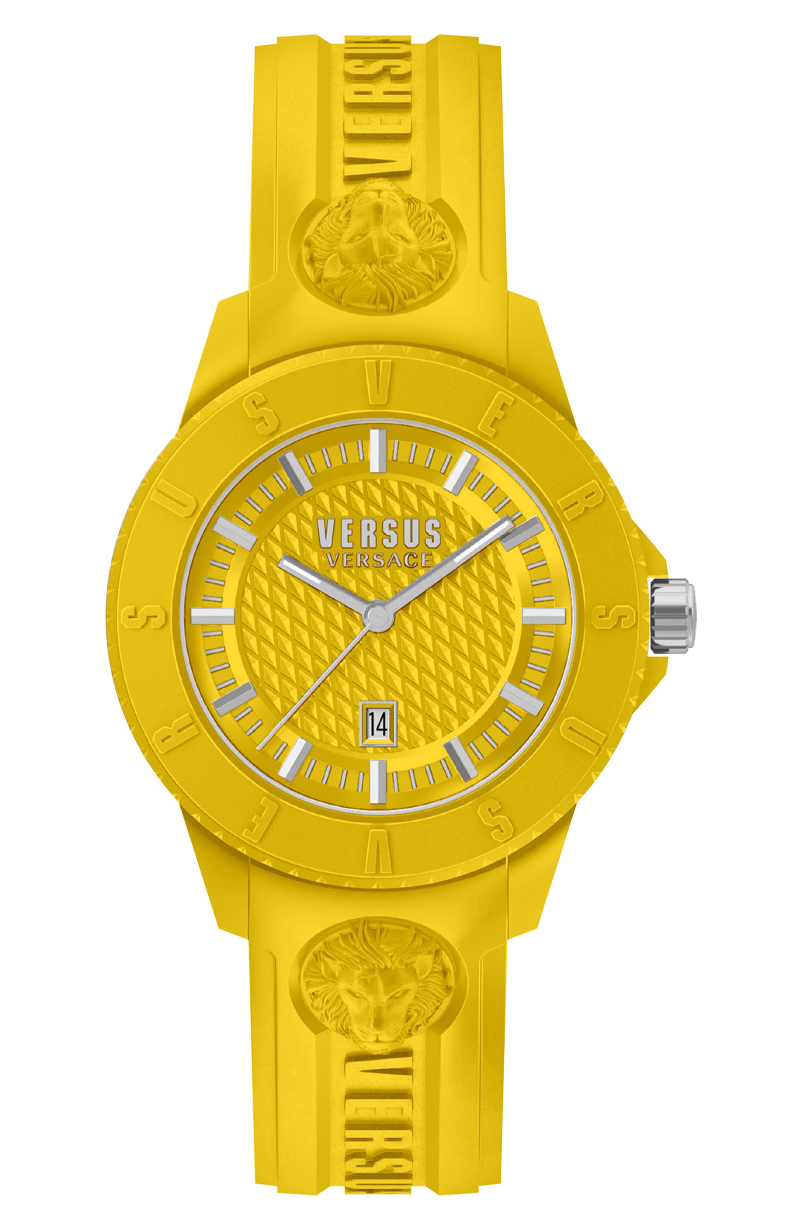 VERSUS Versace Men's Tokyo R Silicone Strap Watch, 43mm